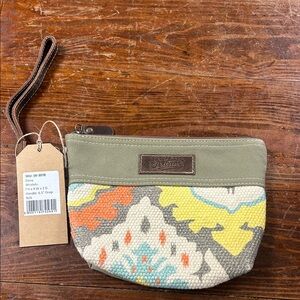 Sixtease Multicolored Patterned Wristlet Clutch